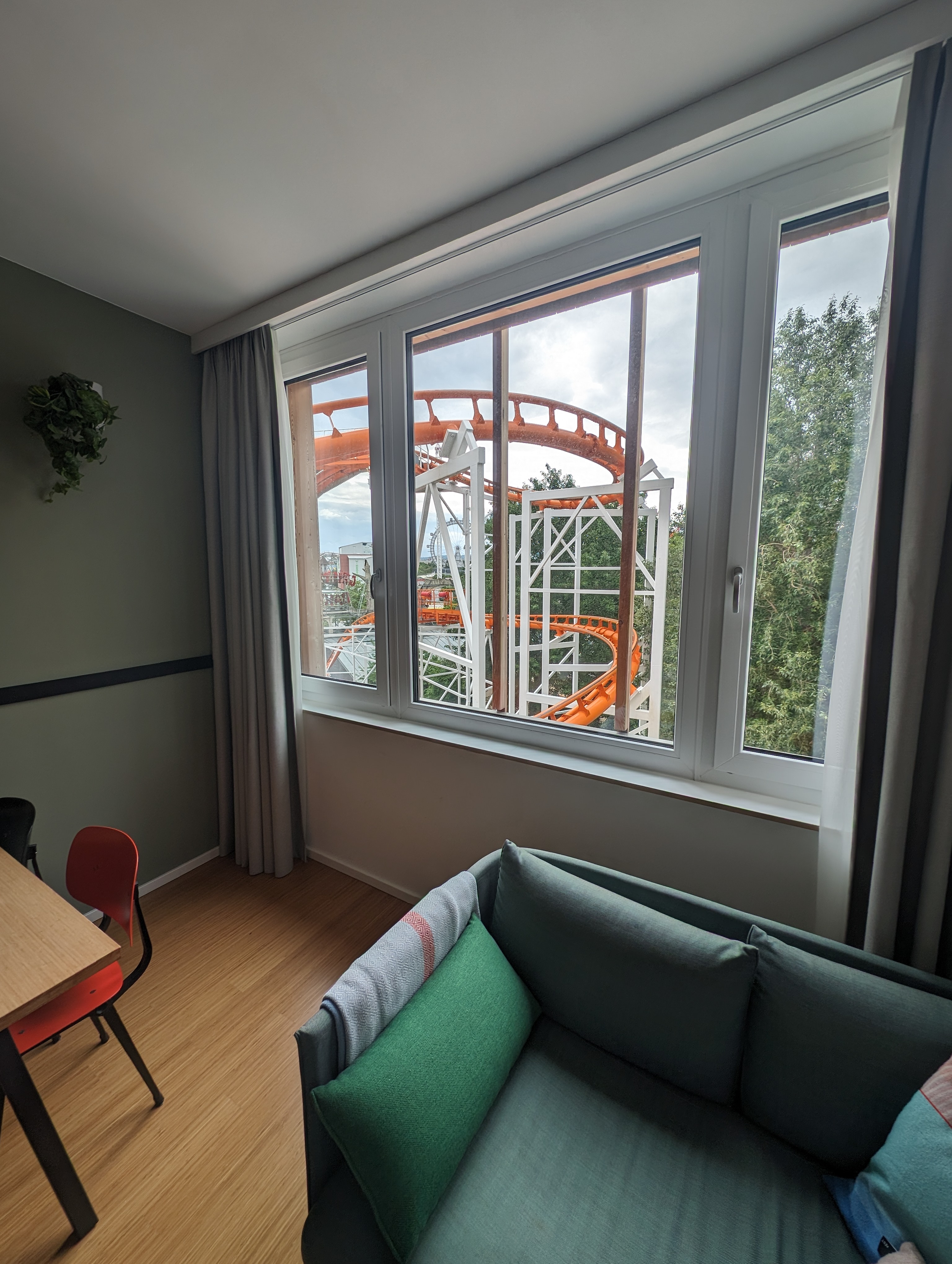 Prater Roller Coaster from my room