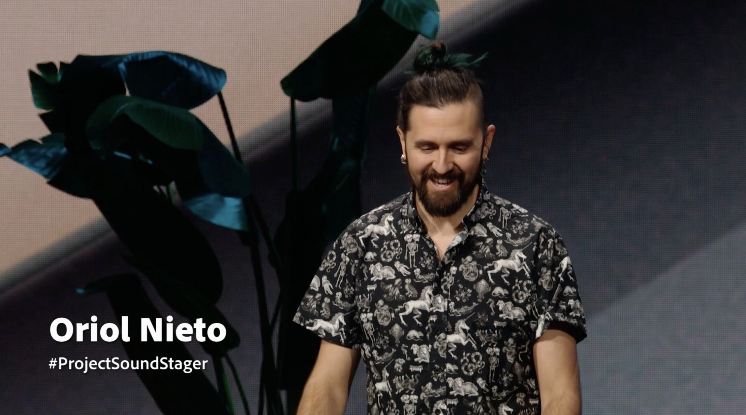 Presenting Project Sound Stager at Adobe MAX 2025