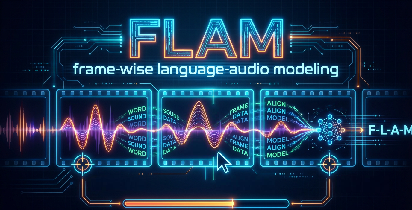 OpenFLAM - Framewise Language-Audio Model